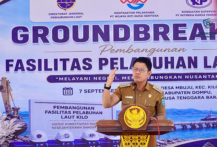Bupati Dompu, Bambang Firdaus. Foto Ist.