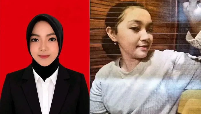 Mahasiswi yang dilaporkkan hilang.