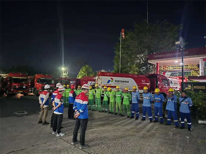 Apel karyawan Pertamina Patra Niaga dalam mendukung persiapan gelaran ajang internasional Pertamina Grand Prix of Indonesia 2026 yang akan berlangsung 9–11 Oktober 2026 di Pertamina Mandalika International Circuit, Lombok.